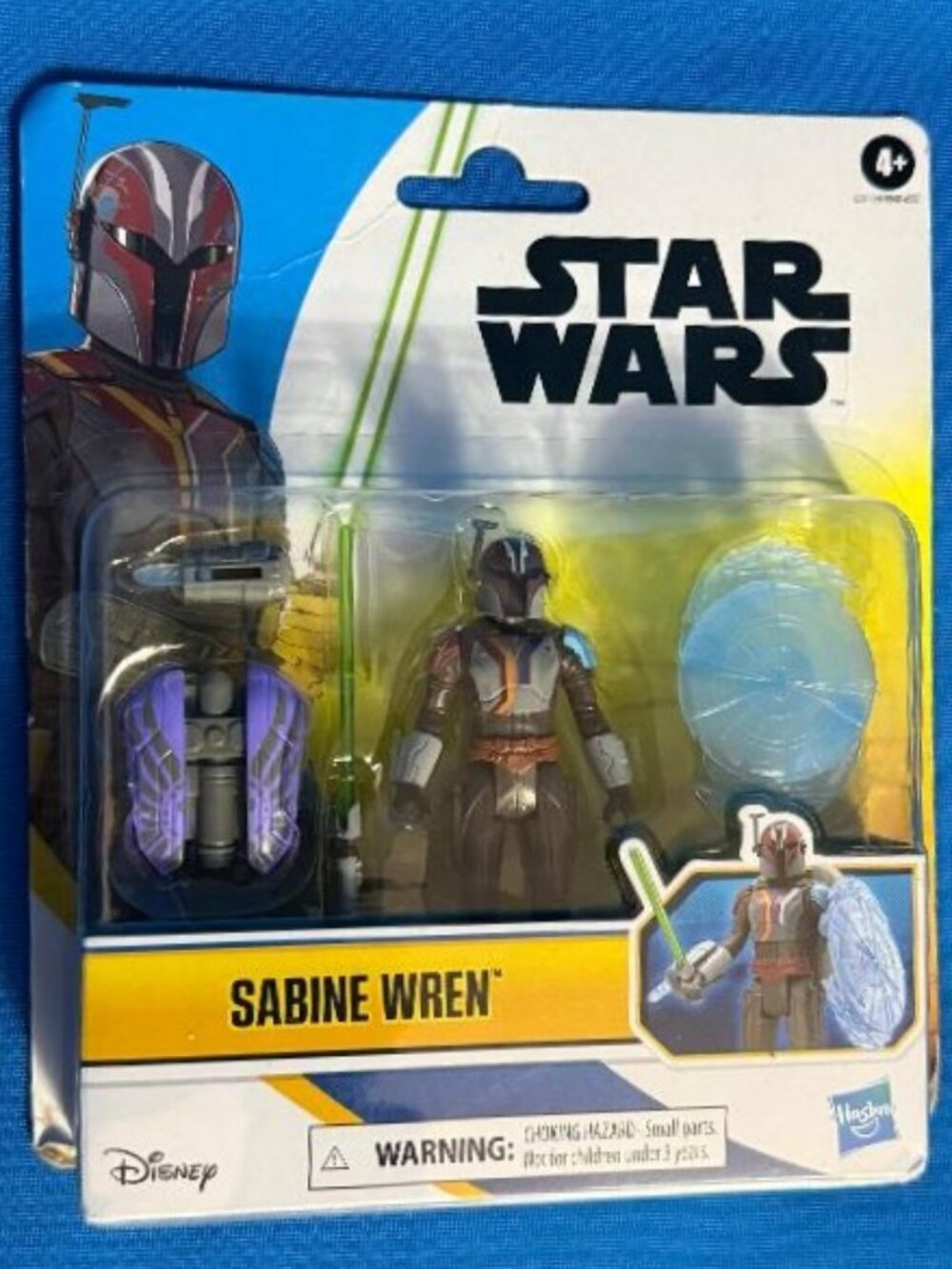 NEW DISNEY STAR WARS SABINE WREN WARRIOR EPIC HERO SERIES 4" ACTION FIGURE TOY